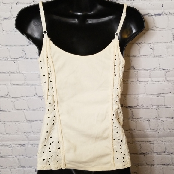 Free People eyelet lace tank top - Picture 4 of 6